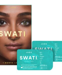 shop SWATI Cosmetics 1 Month Lenses - Jade af SWATI Cosmetics - online shopping tilbud rabat hos shoppetur.dk