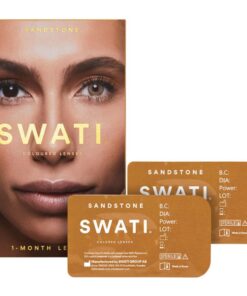 shop SWATI Cosmetics 1 Month Lenses - Sandstone af SWATI Cosmetics - online shopping tilbud rabat hos shoppetur.dk