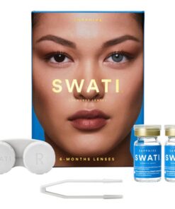 shop SWATI Cosmetics 6 Months Lenses - Sapphire af SWATI Cosmetics - online shopping tilbud rabat hos shoppetur.dk