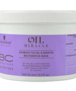 shop Schwarzkopf BC Oil Miracle Barbary Fig Oil & Keratin Mask 500 ml af Schwarzkopf - online shopping tilbud rabat hos shoppetur.dk