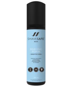 shop ShaveSafe Man Shaving Foam 200 ml - Sensitive Skin af ShaveSafe - online shopping tilbud rabat hos shoppetur.dk