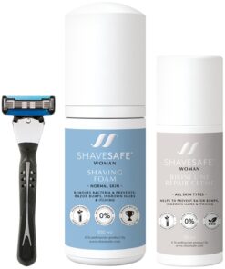 shop ShaveSafe Woman Kit - Normal Skin af ShaveSafe - online shopping tilbud rabat hos shoppetur.dk
