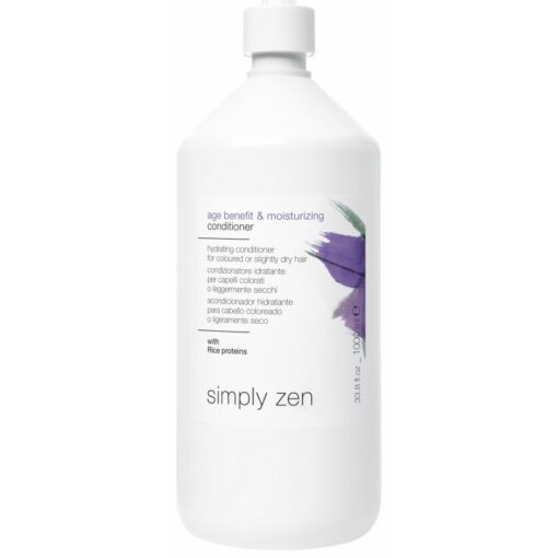 shop Simply Zen Age Benefit & Moisturizing Conditioner 1000 ml (U) af Simply Zen - online shopping tilbud rabat hos shoppetur.dk