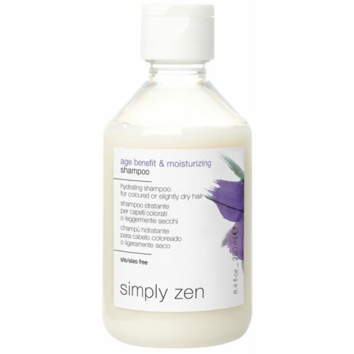 shop Simply Zen Age Benefit & Moisturizing Shampoo 250 ml (U) af Simply Zen - online shopping tilbud rabat hos shoppetur.dk