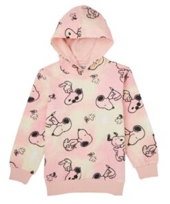 shop Snoopy Hoodie - Rosa af Friends - online shopping tilbud rabat hos shoppetur.dk