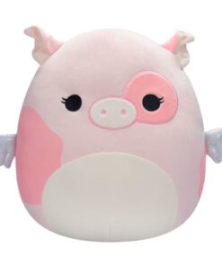 shop Squishmallows bamse - Gris - Pink/m. prikker af Squishmallows - online shopping tilbud rabat hos shoppetur.dk