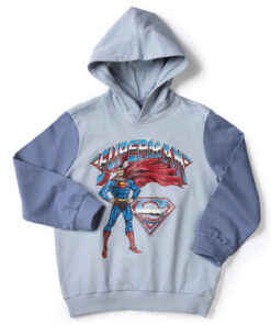 shop Superman hoodie - Blå af Friends - online shopping tilbud rabat hos shoppetur.dk