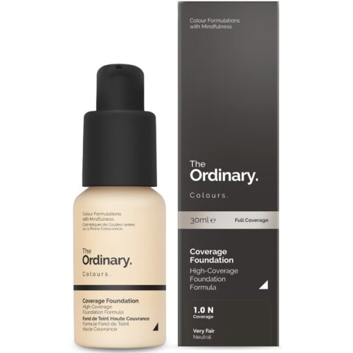 shop The Ordinary Coverage Foundation 30 ml - 1.0 N Very Fair Neutral (U) af The Ordinary - online shopping tilbud rabat hos shoppetur.dk