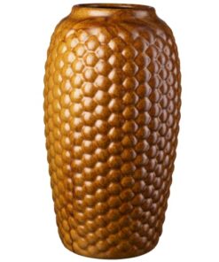 shop Vase - S8 Lupin - Golden brown af FDB Møbler - online shopping tilbud rabat hos shoppetur.dk