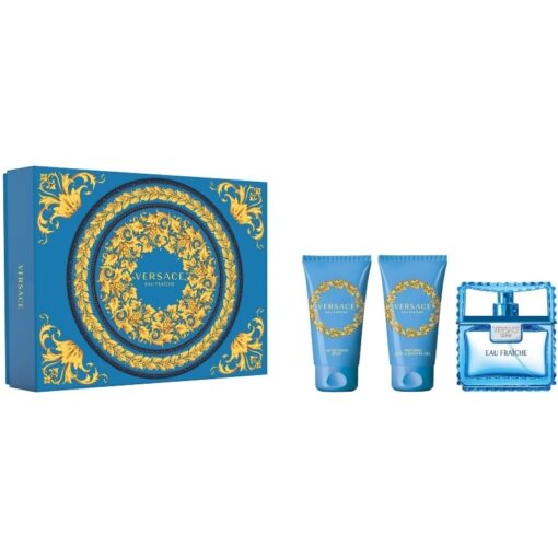 shop Versace Eau Fraiche EDT Gift Set (Limited Edition) af Versace - online shopping tilbud rabat hos shoppetur.dk