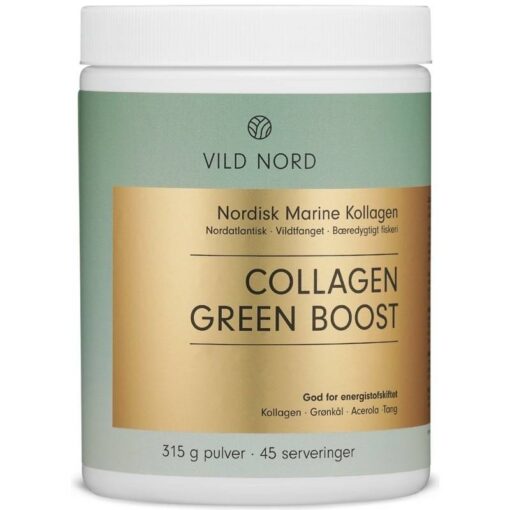 shop Vild Nord Collagen Green Boost 315 gr. af Vild Nord - online shopping tilbud rabat hos shoppetur.dk