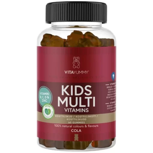 shop VitaYummy Kids Multi Cola 60 Pieces af VitaYummy - online shopping tilbud rabat hos shoppetur.dk