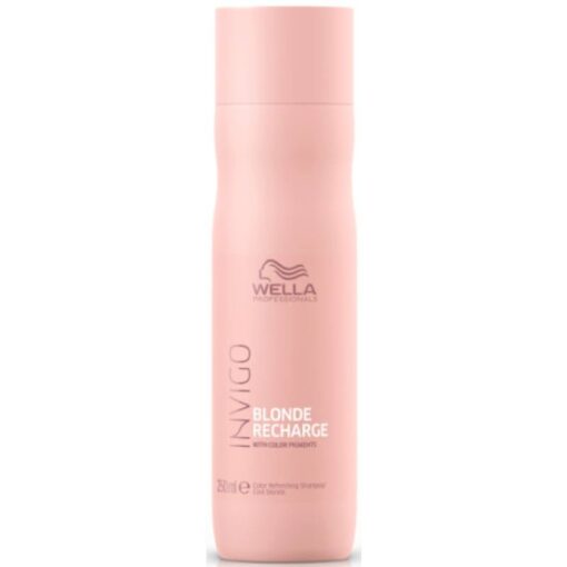 shop Wella Invigo Blonde Recharge Color Refresh Shampoo Cold Blonde 250 ml af Wella - online shopping tilbud rabat hos shoppetur.dk