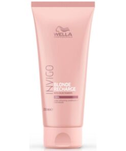 shop Wella Invigo Blonde Recharge Color Refreshing Conditioner 200 ml - Cool af Wella - online shopping tilbud rabat hos shoppetur.dk