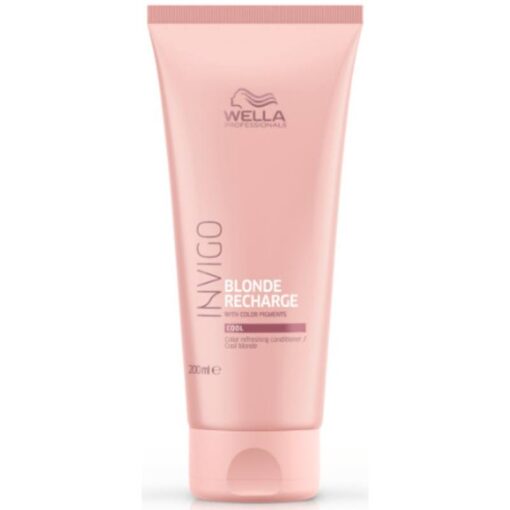 shop Wella Invigo Blonde Recharge Color Refreshing Conditioner 200 ml - Cool af Wella - online shopping tilbud rabat hos shoppetur.dk