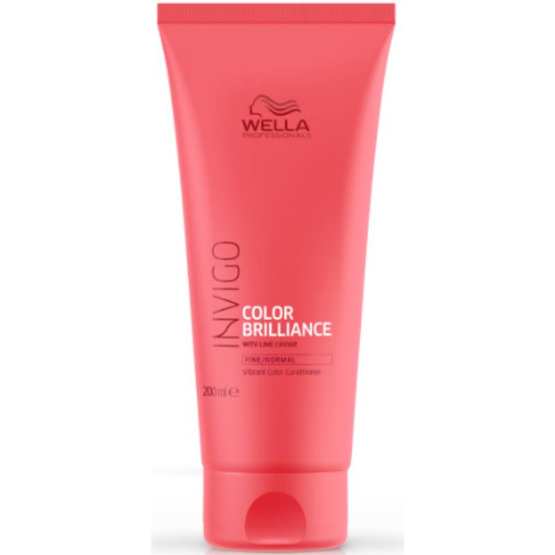 shop Wella Invigo Color Brilliance Conditioner For Fine/Normal Hair 200 ml af Wella - online shopping tilbud rabat hos shoppetur.dk