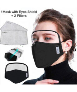 Køb 5 lag Pm2.5 filter bomuld ansigtsmasker online billigt tilbud rabat online shopping