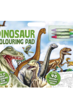 Køb Alligator Products Dinosaur Malebog m. Klistermærker online billigt tilbud rabat legetøj