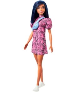 Køb Barbie Fashionistas Original Dukke med Slange Kjole online billigt tilbud rabat legetøj