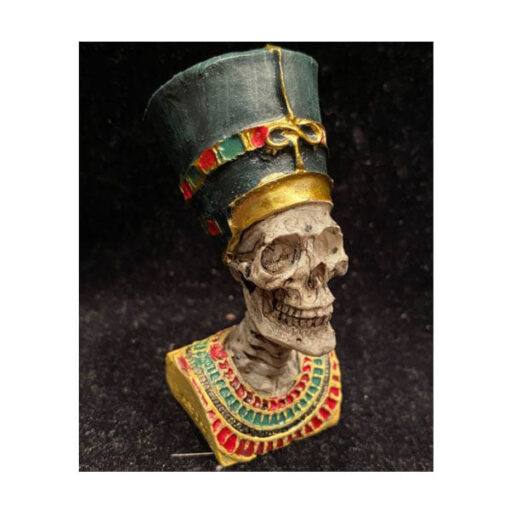 Køb Beautiful masonic memento mori skull pharaon bust online billigt tilbud rabat online shopping