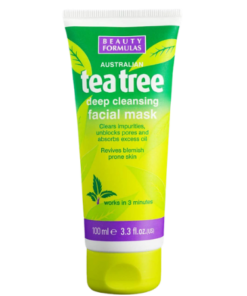 Køb Beauty Formulas Tea Tree Deep Cleansing Ansigtsmaske - 100 ml online billigt tilbud rabat legetøj