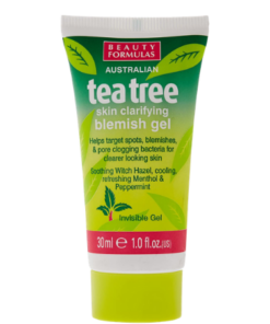 Køb Beauty Formulas Tea Tree Skin Clarifying Blemish Gel - 30 ml online billigt tilbud rabat legetøj