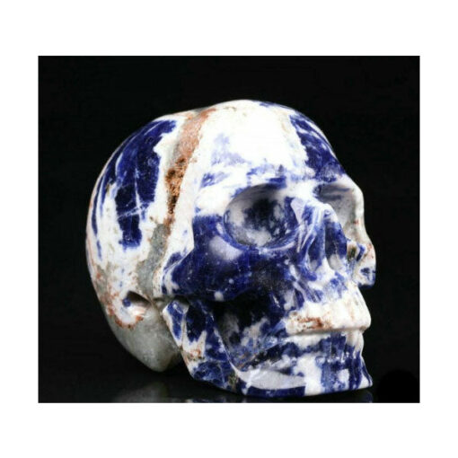 Køb Blue and creme Sodalite memento mori online billigt tilbud rabat online shopping