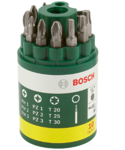 Køb Bosch Bitssæt - 10 dele online billigt tilbud rabat legetøj