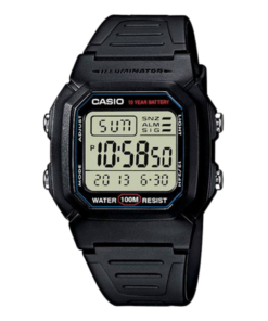 Køb Casio Collection W-800H-1A Illuminator 37 mm online billigt tilbud rabat legetøj