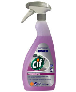 Køb Cif 2-i-1 Kitchen Cleaner Disinfectant Spray - 750ML online billigt tilbud rabat legetøj