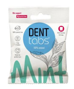 Køb Denttabs Tandpasta Tabletter Mint 125 stk - Med fluorid online billigt tilbud rabat online shopping