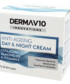 Køb Derma V10 Anti-Ageing Collagen Dagcreme - 50ml online billigt tilbud rabat legetøj