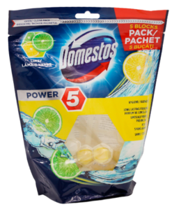 Køb Domestos WC Blok Power 5 Lime - 5 Pak online billigt tilbud rabat legetøj