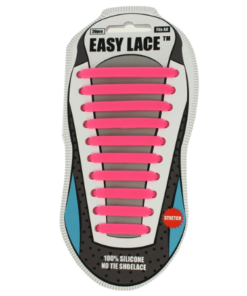 Køb Easy Lace No Tie Shoelace Silikone Snørebånd - Pink online billigt tilbud rabat legetøj