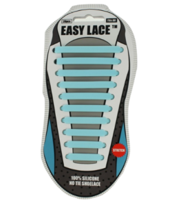 Køb Easy Lace No Tie Shoelace Silikone Snørebånd - Sky Blue online billigt tilbud rabat legetøj