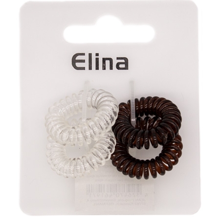 Køb Elina Spiral Hårelastikker - 4 stk online billigt tilbud rabat legetøj