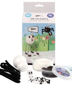 Køb Funny Friends Sam The Sheep & Striker The Spider DIY Kit online billigt tilbud rabat legetøj