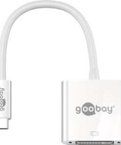 Køb Goobay USB-C til DVI Adapter online billigt tilbud rabat legetøj