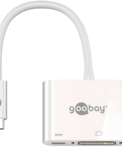 Køb Goobay USB-C til DVI & USB-C Adapter online billigt tilbud rabat legetøj