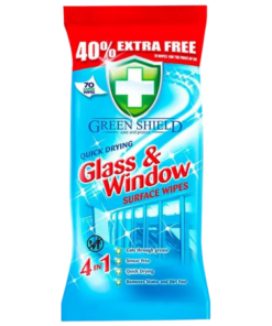 Køb Green Shield Glas- & Vindue Rengøringsservietter 70 stk online billigt tilbud rabat legetøj