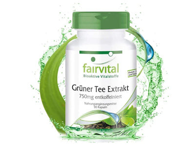 Køb Green Tea (Grøn Te ) ekstrakt 750 mg