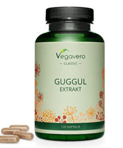Køb Guggul Vegavero Capsules | 120 Vegan Capsules | High Dose 520 mg Extract online billigt tilbud rabat online shopping