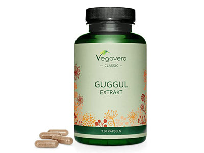 Køb Guggul Vegavero Capsules | 120 Vegan Capsules | High Dose 520 mg Extract online billigt tilbud rabat online shopping