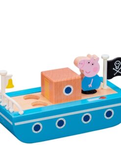 Køb Gurli Gris Træbåd m. Figur online billigt tilbud rabat legetøj