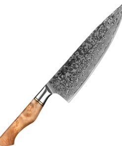 Køb HEZHEN Damascus Kokkekniv - 20 cm online billigt tilbud rabat legetøj