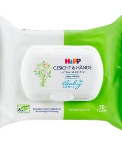 Køb Hipp Babysanft Vådservietter - 20 stk online billigt tilbud rabat legetøj