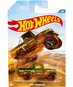 Køb Hot Wheels Basic Singles - Jeep Scrambler online billigt tilbud rabat legetøj