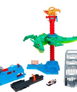 Køb Hot Wheels City Air Attack Dragon Legesæt online billigt tilbud rabat legetøj