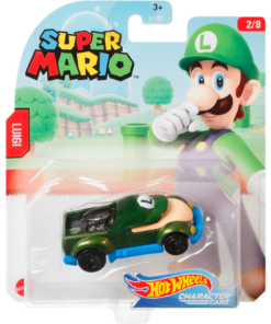 Køb Hot Wheels Super Mario Bil - Luigi online billigt tilbud rabat legetøj