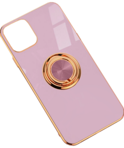 Køb Hybridcover med ringholder iPhone 13 Pink online billigt tilbud rabat legetøj